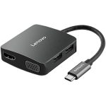 Lenovo C06 6 In 1 Dockingstation für Universal-Konverter vom Typ C / USB-C zu HDMI / VGA – Bild 3