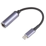 USB-C/Typ-C-Stecker auf 7,4 x 0,6 mm weibliches, geflochtenes Nylon-Adapterkabel