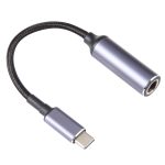 USB-C/Typ-C-Stecker auf 7,4 x 0,6 mm weibliches, geflochtenes Nylon-Adapterkabel – Bild 2