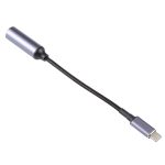 USB-C/Typ-C-Stecker auf 2,5 x 0,7 mm weibliches, geflochtenes Nylon-Adapterkabel – Bild 3
