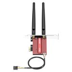 COMFAST CF-BE200 Pro 8774 Mbit/s WiFi7 PCIE Wireless-Netzwerkadapter WiFi-Empfänger – Bild 2