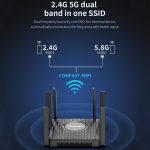 Drahtlose Router, COMFAST CF-WR635AX 3000 Mbit/s WiFi6 Dualband-Gigabit-WLAN-Router – Bild 20