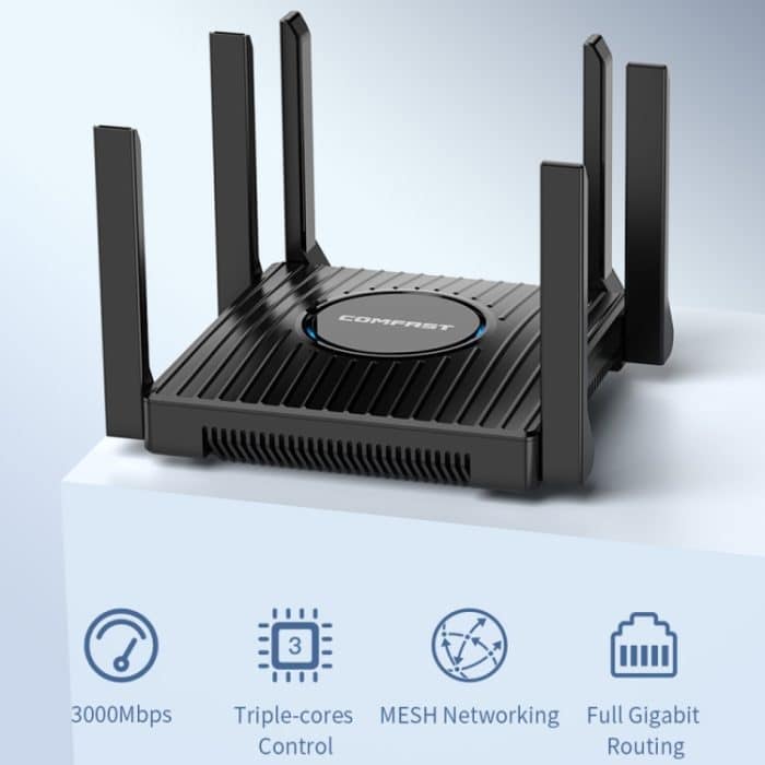 Drahtlose Router, COMFAST CF-WR635AX 3000 Mbit/s WiFi6 Dualband-Gigabit-WLAN-Router – Bild 4