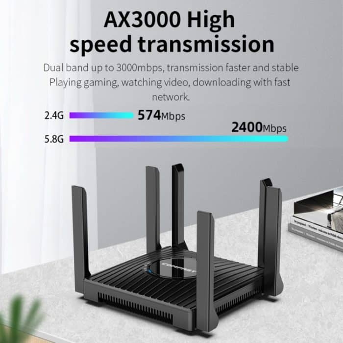 Drahtlose Router, COMFAST CF-WR635AX 3000 Mbit/s WiFi6 Dualband-Gigabit-WLAN-Router – Bild 8
