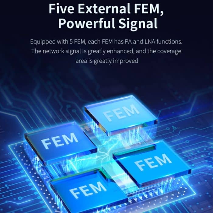 Drahtlose Router, COMFAST CF-WR635AX 3000 Mbit/s WiFi6 Dualband-Gigabit-WLAN-Router – Bild 9