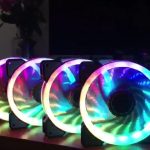 3 PCS CoolerAge DC 12V - 0,25A 2500PRM Remote Cotrol Computer Kühler Kühlgehäuse Lüfter mit Einstell-LED – Bild 6