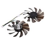 DC 12V 4-poliger VGA-Grafikkarten-Lüfter für Zotac Geforce GTX 1080 Ti GTX 1080Ti AMP Edition, Durchmesser: 95 mm, paarweise – Bild 3