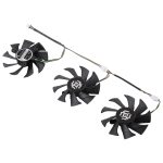 3 PCS Grafikkarten-Lüfter für Zotac GTX 1070-8GD5 X-OC, Durchmesser: 85 mm – Bild 3