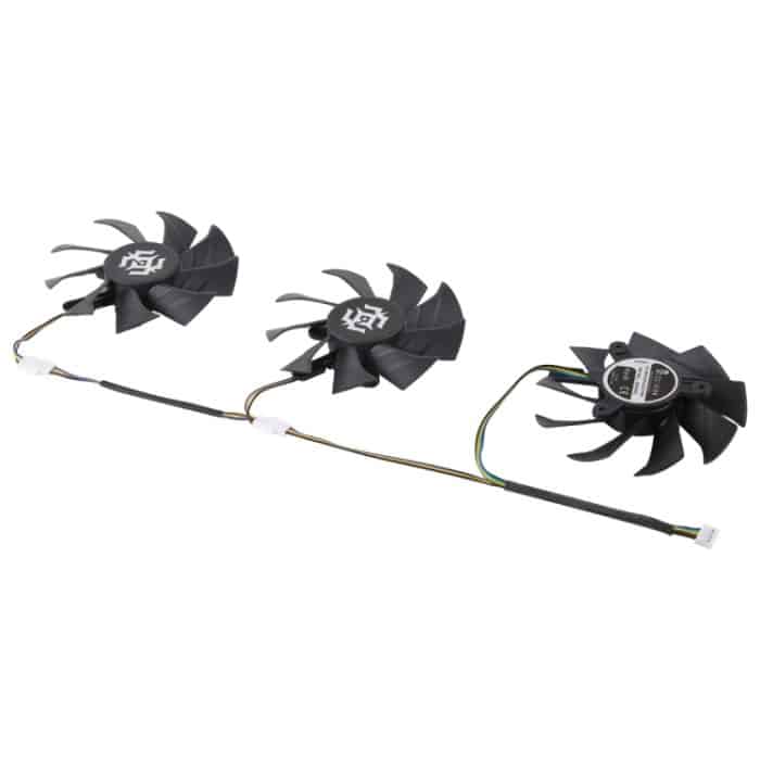 3 PCS Grafikkarten-Lüfter für Zotac GTX 1070-8GD5 X-OC, Durchmesser: 85 mm – Bild 4