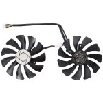 HA9010H12F-Z 4-poliger Grafikkarten-Lüfter für MSI GeForce GTX 1050 Hurricane GTX 1060 Hurricane 6G GDDR, Durchmesser: 85 mm, paarweise – Bild 2