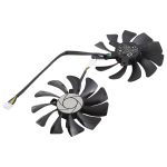 HA9010H12F-Z 4-poliger Grafikkarten-Lüfter für MSI GeForce GTX 1050 Hurricane GTX 1060 Hurricane 6G GDDR, Durchmesser: 85 mm, paarweise – Bild 3