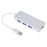 4-in-1 USB 3.0 auf 3 x USB 3.0 + HDMI-Adapter