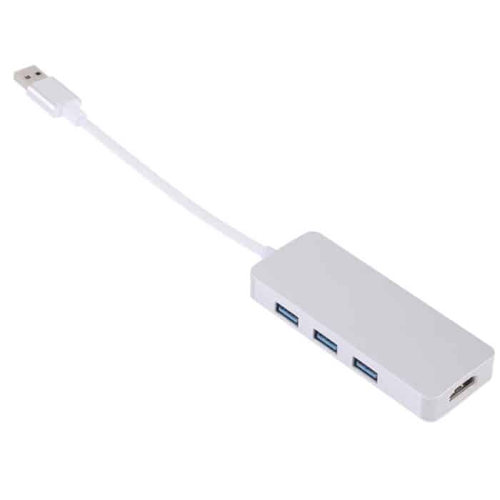 4-in-1 USB 3.0 auf 3 x USB 3.0 + HDMI-Adapter – Bild 2