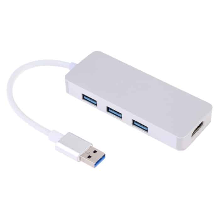 4-in-1 USB 3.0 auf 3 x USB 3.0 + HDMI-Adapter – Bild 4