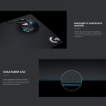 Logitech G440 Hartes E-Sport-Gaming-Mauspad, Größe: 34 x 28 cm, G440 Hard – Bild 5