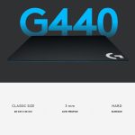 Logitech G440 Hartes E-Sport-Gaming-Mauspad, Größe: 34 x 28 cm, G440 Hard – Bild 6