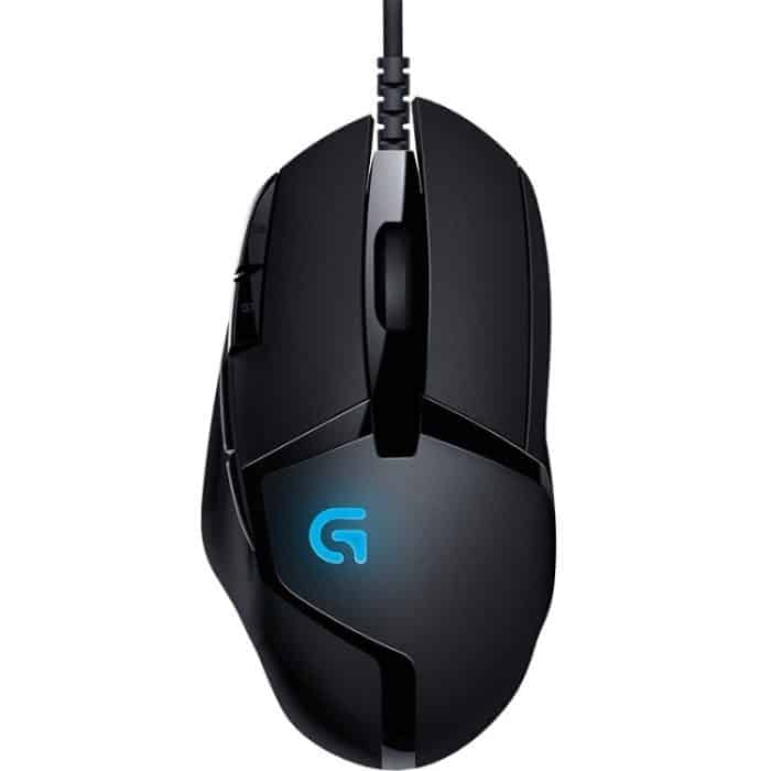 Logitech G402 USB-Schnittstelle, 8 Tasten, 4000 DPI, fünf Geschwindigkeiten, einstellbares Hochgeschwindigkeits-Tracking, kabelgebundene optische Gaming-Maus, Länge: 2 m – Bild 2