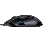 Logitech G402 USB-Schnittstelle, 8 Tasten, 4000 DPI, fünf Geschwindigkeiten, einstellbares Hochgeschwindigkeits-Tracking, kabelgebundene optische Gaming-Maus, Länge: 2 m – Bild 3