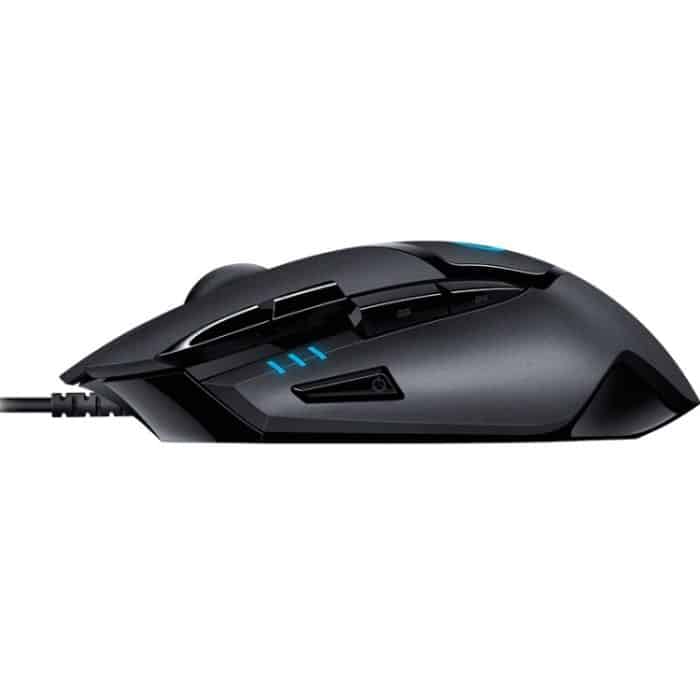 Logitech G402 USB-Schnittstelle, 8 Tasten, 4000 DPI, fünf Geschwindigkeiten, einstellbares Hochgeschwindigkeits-Tracking, kabelgebundene optische Gaming-Maus, Länge: 2 m – Bild 3