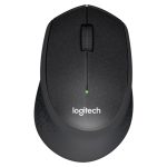 Logitech M330 kabellose optische Mute-Maus mit Micro-USB-Empfänger