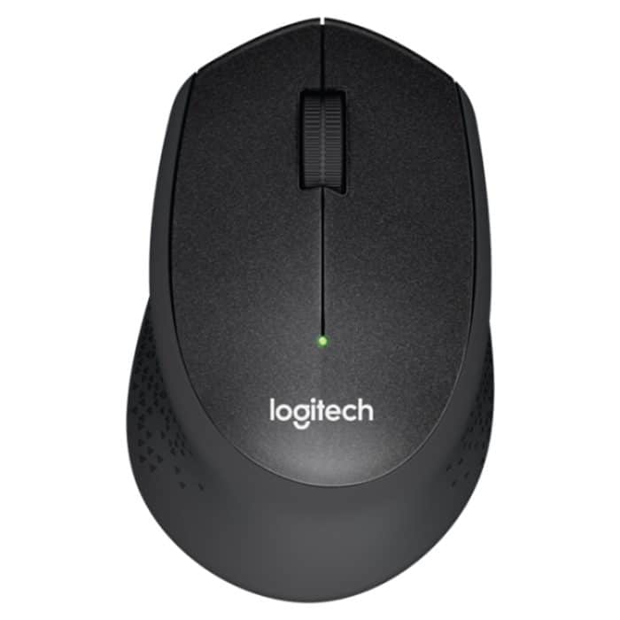 Logitech M330 kabellose optische Mute-Maus mit Micro-USB-Empfänger – Bild 1