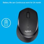 Logitech M330 kabellose optische Mute-Maus mit Micro-USB-Empfänger – Bild 8