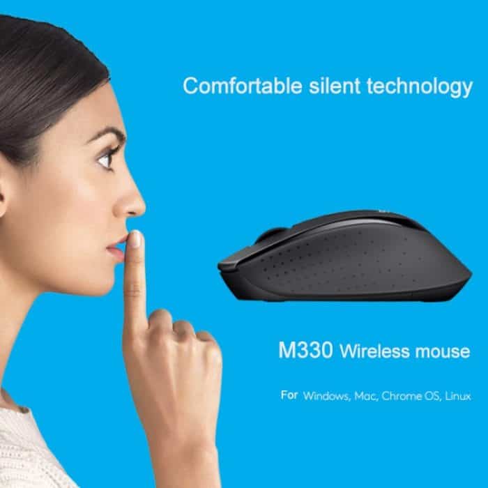 Logitech M330 kabellose optische Mute-Maus mit Micro-USB-Empfänger – Bild 9