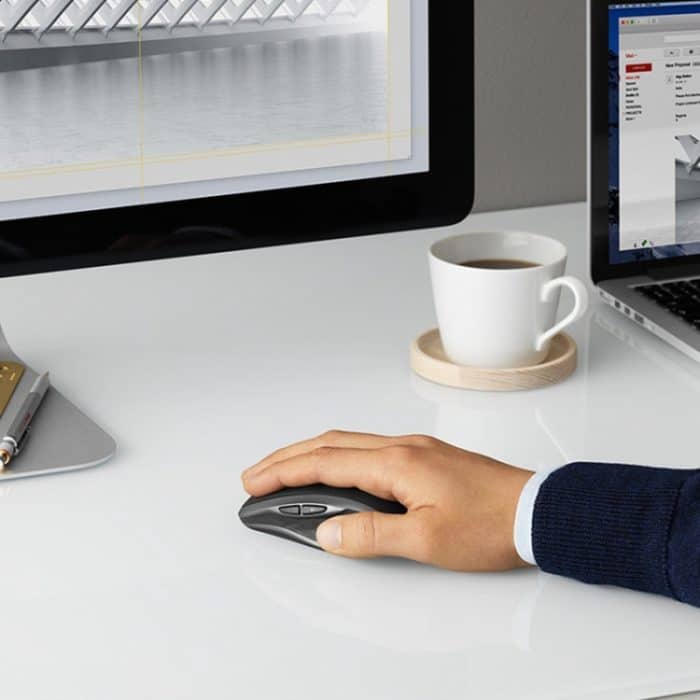 Logitech MX Anywhere 2S 4000DPI Bluetooth + Unifying Dual-Mode wiederaufladbare kabellose optische Gaming-Maus mit symmetrischem Design – Bild 14