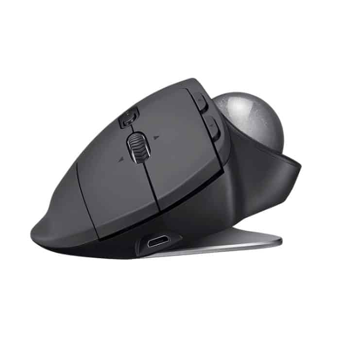 Logitech MX ERGO 440DPI Bluetooth + Unifying Dual-Mode Wireless Trackball Optische Maus, MX ERGO – Bild 3