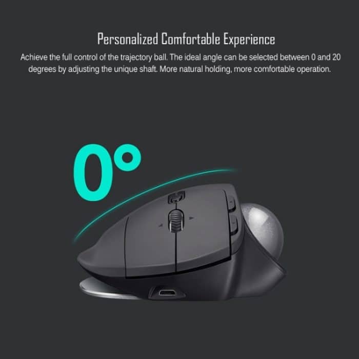 Logitech MX ERGO 440DPI Bluetooth + Unifying Dual-Mode Wireless Trackball Optische Maus, MX ERGO – Bild 8