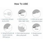 BASEQI Versteckte Hochgeschwindigkeits-SD-Kartenhülle aus Aluminiumlegierung für Dell Precision M5510 Laptop – Bild 9