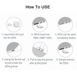 BASEQI 504MSV 128 GB Micro SD (TF) -Speicherkarte aus Aluminiumlegierung für Macbook Pro Retina 15-Zoll-Laptops (Ende 2013 - danach) – Bild 9