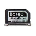 BASEQI 303MA 256 GB Micro SD (TF) -Speicherkarte aus Aluminiumlegierung für Macbook Pro Retina 13,3-Zoll-Laptops – Bild 2