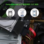 SATA 22 Pin Buchse zu SLIMLINE SATA 13 Pin Stecker Adapter – Bild 7