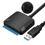 Professioneller SATA-zu-USB 3.0-Kabeladapter 2,5 / 3,5-Zoll-SSD-Festplatten-Erweiterungsanschluss – Bild 2