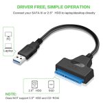 Professioneller SATA-zu-USB 3.0-Kabeladapter 2,5-Zoll-SSD-Festplatten-Erweiterungsanschluss – Bild 6