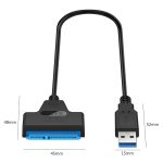 Professioneller SATA-zu-USB 3.0-Kabeladapter 2,5-Zoll-SSD-Festplatten-Erweiterungsanschluss – Bild 8