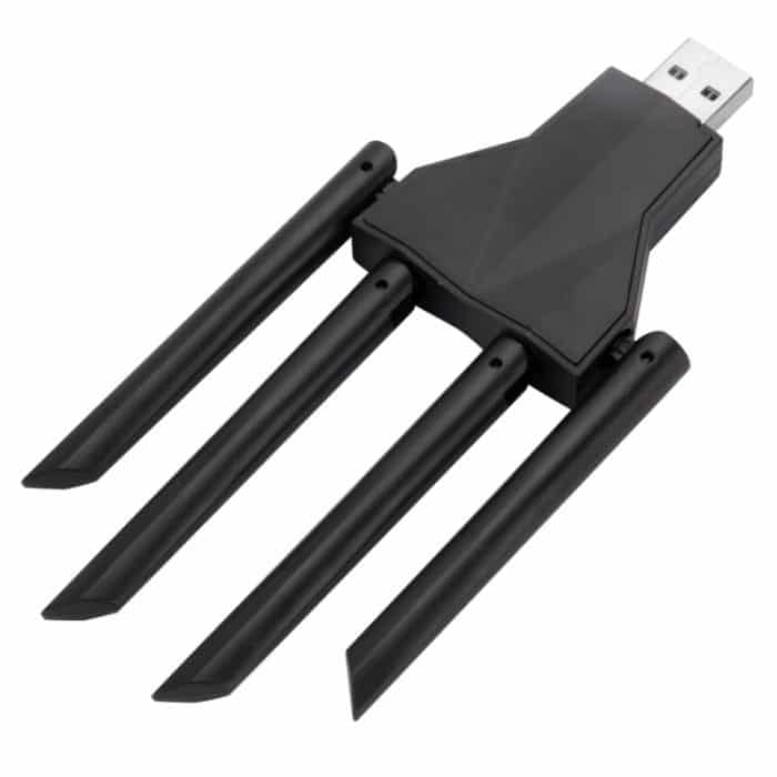 1300Mbps 5G Drahtlose Netzwerkkarte Gigabit Dual Band Treiberloser USB WiFi Empfänger – Bild 3