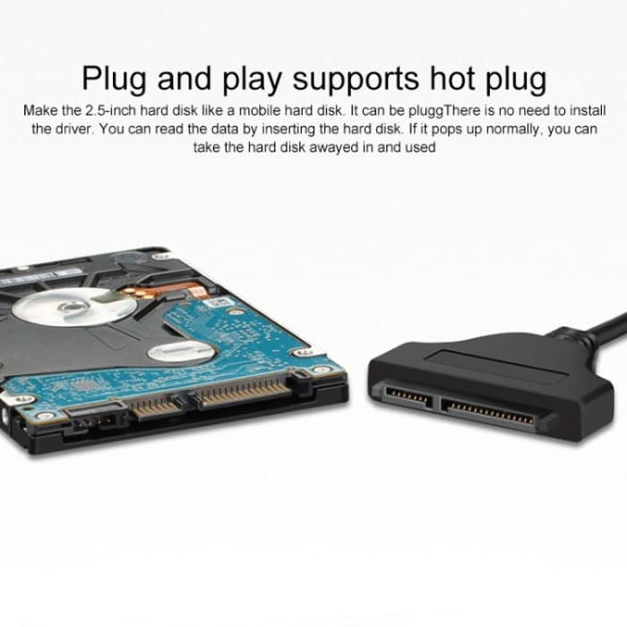 USB 3.0 zu SATA 6G USB Easy Drive-Kabel, Kabellänge: 15 cm – Bild 6