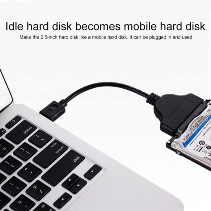 USB 3.0 zu SATA 6G USB Easy Drive-Kabel, Kabellänge: 15 cm – Bild 7