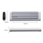 ORICO AXM2-G2-V1-GY-BP M.2 NVMe SSD-Gehäuse mit Silikon-Schutzhülle und Typ-C+USB-Hülle – Bild 2