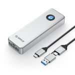 ORICO OUM2-U4-GY-BP 40 Gbit/s M.2 SSD-Gehäuse mit Typ-C+USB-Kabel