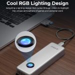 ORICO OUM2-U4-GY-BP 40 Gbit/s M.2 SSD-Gehäuse mit Typ-C+USB-Kabel – Bild 8