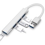 A809 USB 3.0 x 1 + USB 2.0 x 3 auf USB 3.0 Multifunktions-Splitter-HUB-Adapter, A809