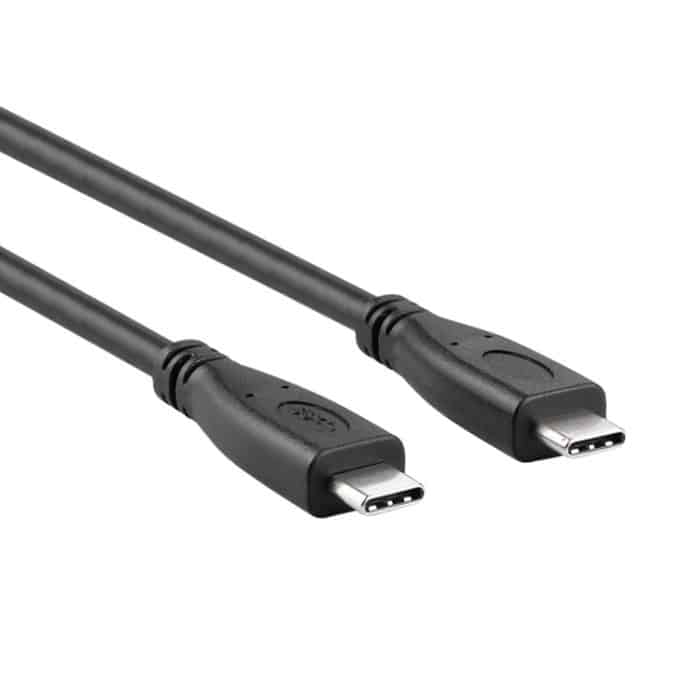 USB 3.1 Typ-C / USB-C zum Typ-C / USB-C Gen2-Anschlusskabel, Länge: 50cm – Bild 4