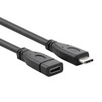 USB 3.1 Typ-C / USB-C-Stecker zum Typ-C / USB-C-Buchsenkabeln, Länge: 1m – Bild 3