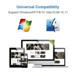 EDUP EP-AC1617 1200 Mbit / s Hochgeschwindigkeits-USB 3.0 WiFi-Adapter Empfänger Ethernet-Adapter – Bild 6