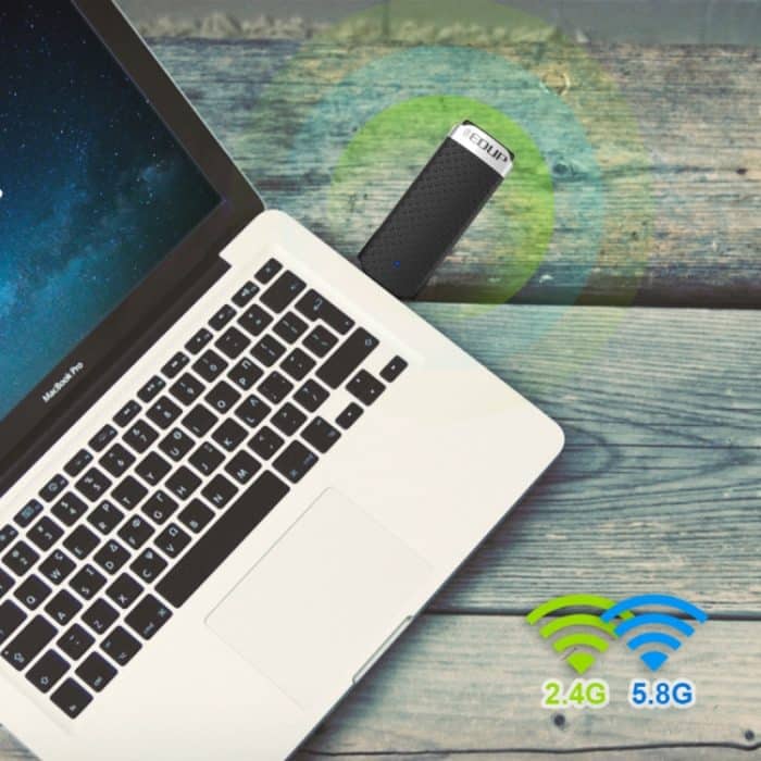 EDUP EP-AC1617 1200 Mbit / s Hochgeschwindigkeits-USB 3.0 WiFi-Adapter Empfänger Ethernet-Adapter – Bild 7