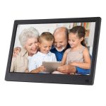 Digitaler Bilderrahmen mit 11,6 Zoll FHD-LED-Display, Halterung und Fernbedienung, MSTAR V56-Programm, unterstützt USB-/SD-Karteneingang, MSTAR V56 11.6 inch, 11.6 inch – Bild 2