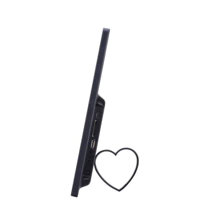 15-Zoll-Digitalfotorahmen Elektronischer Fotorahmen Ultraschmale Seitenunterstützung 1080P Wandwerbemaschine – Bild 5